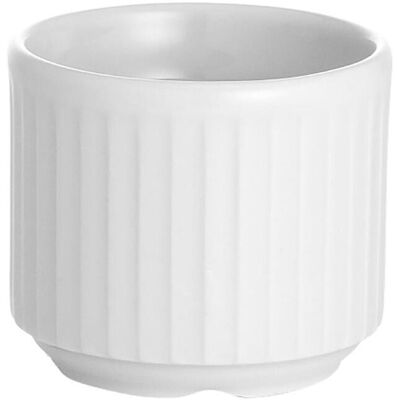 Pillivuyt Æggebæger Plissé 4 cl 4,8 x 4 cm Hvid Pillivuyt Æggebæger Plissé 4 cl 4,8 x 4 cm Hvid