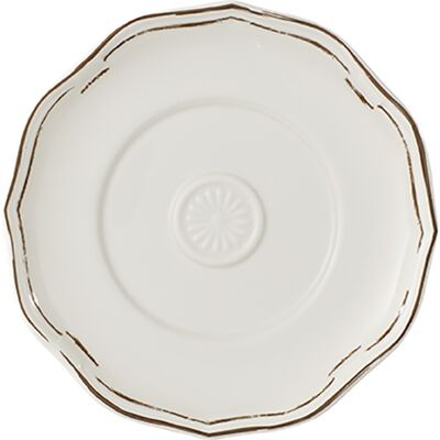 Villeroy & Boch La Scala Patina Underkop hvid Ø 160 mm Villeroy & Boch La Scala Patina Underkop hvid Ø 160 mm