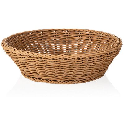 WAS Brødkurv Beige Ø29 cm H7 cm Weaver WAS Brødkurv Beige Ø29 cm H7 cm Weaver