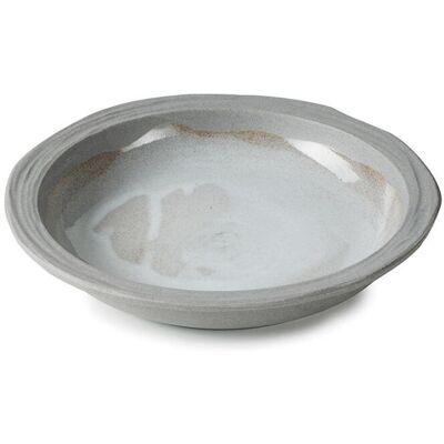 Revol No.W Dyb Tallerken Ø 21 cm Hvid/Grå Revol No.W Dyb Tallerken Ø 21 cm Hvid/Grå