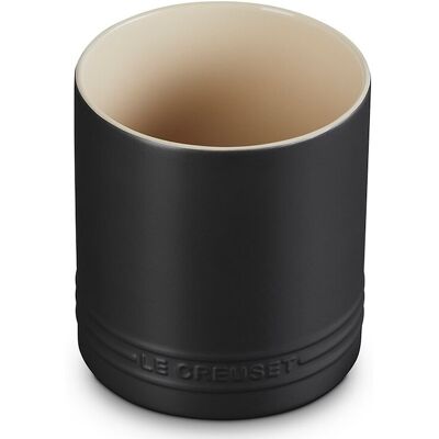 Le Creuset Bestik og Redskabskrukke Matt Black 1,1 ltr Le Creuset Bestik og Redskabskrukke Matt Black 1,1 ltr