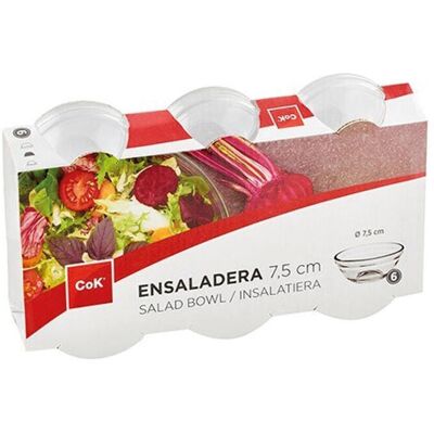 Cegeco Skål Stabelbar Ø7,5 cm 6-pak Cok Cegeco Skål Stabelbar Ø7,5 cm 6-pak Cok