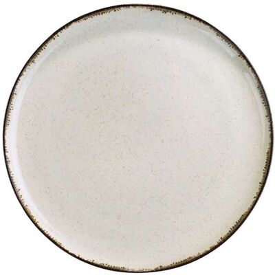Kutahya Porselen Tallerken flad Ø 24 cm Pearl Cream Kutahya Porselen Tallerken flad Ø 24 cm Pearl Cream