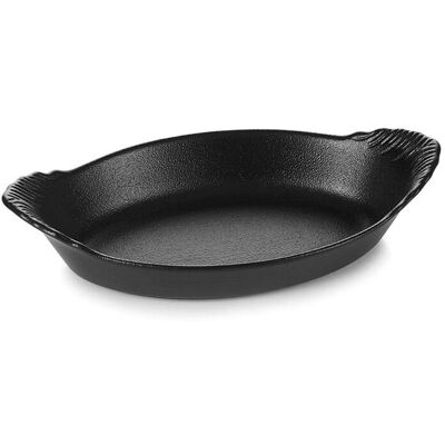 Revol Fad m. 2 håndtag Oval 20x11 cm Støbejerns stil French Classics Revol Fad m. 2 håndtag Oval 20x11 cm Støbejerns stil French Classics