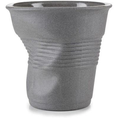 Revol Kop Cappuccino Ø8,5 cm Grå Froisse Revol Kop Cappuccino Ø8,5 cm Grå Froisse