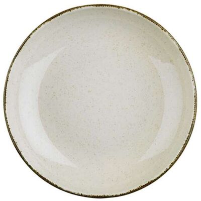 Kutahya Porselen Tallerken dyb Ø 21 cm Pearl Cream Kutahya Porselen Tallerken dyb Ø 21 cm Pearl Cream