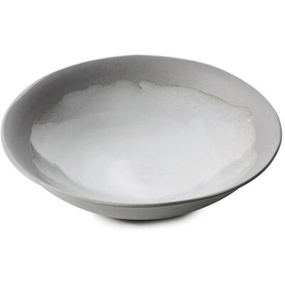 Revol No.W Dyb Tallerken Ø 24 cm Hvid/Grå Revol No.W Dyb Tallerken Ø 24 cm Hvid/Grå