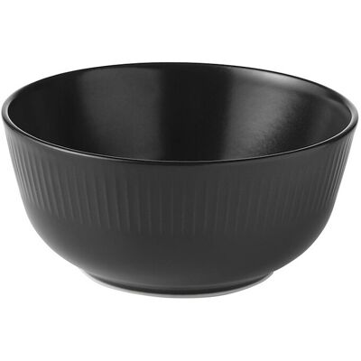 Aida Skål 14 cm Groovy Sort Aida Skål 14 cm Groovy Sort