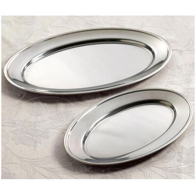 Steel-Function Fad ovalt rustfrit 30 x 17 cm Steel-Function Fad ovalt rustfrit 30 x 17 cm