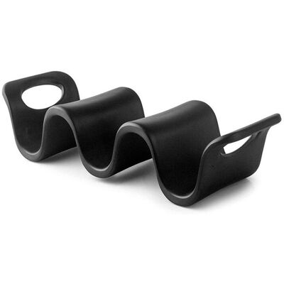Lacor Holder til Tacos 2-3 stk Sort Melamin Lacor Holder til Tacos 2-3 stk Sort Melamin