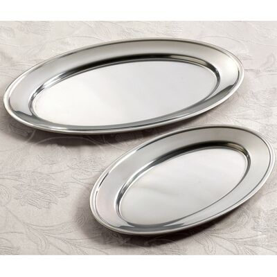Steel-Function Fad ovalt rustfrit 45 x 32 cm Steel-Function Fad ovalt rustfrit 45 x 32 cm