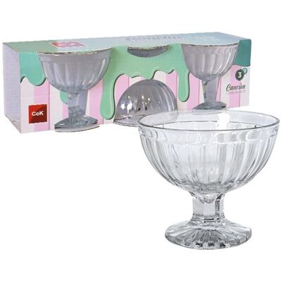 Cegeco Portionsglas 18 cl 3-pak Cancun Cegeco Portionsglas 18 cl 3-pak Cancun