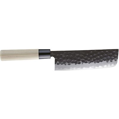 Tojiro Hammered Nakiri 16,5 cm, sort Tojiro Hammered Nakiri 16,5 cm, sort