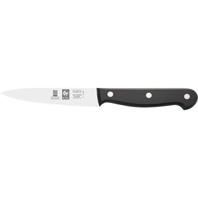 Icel Pyntekniv, 10 cm, Technik, med bølgeskær Icel Pyntekniv, 10 cm, Technik, med bølgeskær