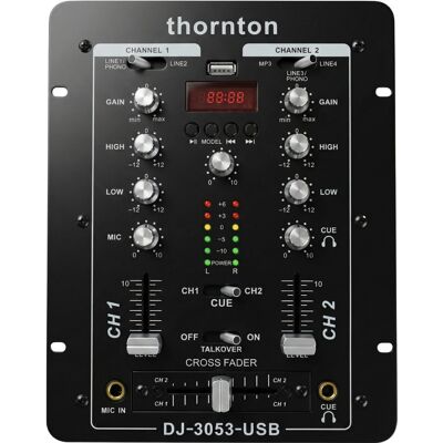 Thornton DJ-3053-USB DJ-mixer Thornton DJ-3053-USB DJ-mixer
