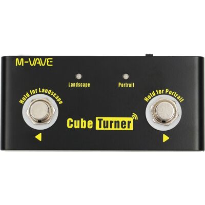 M-Vave Cube Turner bluetooth-fodpedal til noder/tekst M-Vave Cube Turner bluetooth-fodpedal til noder/tekst