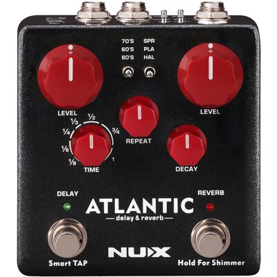 Nux Atlantic delay & reverb guitar-pedal Nux Atlantic delay & reverb guitar-pedal