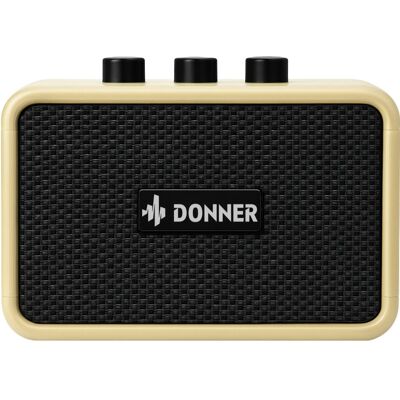Donner DA-10B guitarforstærker vintage white Donner DA-10B guitarforstærker vintage white
