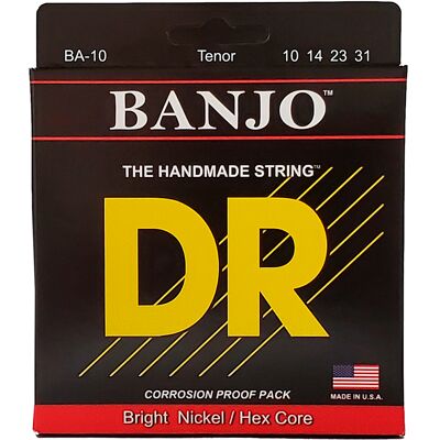 DR Strings BA10 Tenor strenge til tenor-banjo, medium DR Strings BA10 Tenor strenge til tenor-banjo, medium