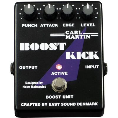 Carl Martin Boost Kick guitar-effekt-pedal Carl Martin Boost Kick guitar-effekt-pedal