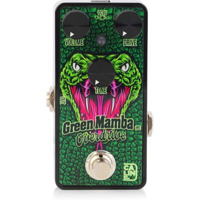 Caline G-002 Green Mamba Drive guitar-effekt-pedal Caline G-002 Green Mamba Drive guitar-effekt-pedal