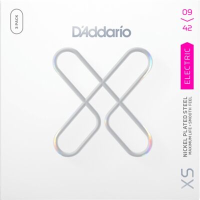 D'Addario XSE0942-3P el-guitar-strenge, 009-042 (3 sæt) D'Addario XSE0942-3P el-guitar-strenge, 009-042 (3 sæt)