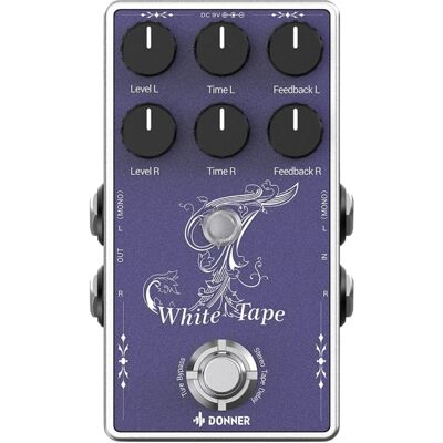 Donner Analog Tape Delay guitar-effekt-pedal Donner Analog Tape Delay guitar-effekt-pedal