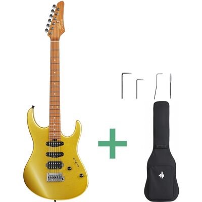 Donner DST-700 el-guitar guld Donner DST-700 el-guitar guld