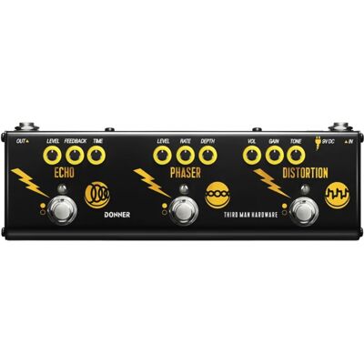 Donner Triple Threat guitar-multieffekt-pedalboard Donner Triple Threat guitar-multieffekt-pedalboard