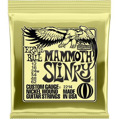 Ernie Ball 2214 Mammoth el-guitar-strenge, 012-062 Ernie Ball 2214 Mammoth el-guitar-strenge, 012-062