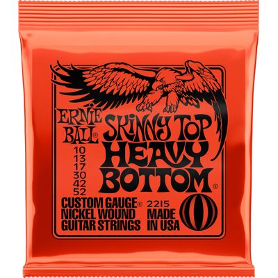 Ernie Ball 2215 Skinny-top-heavy-bottom el-guitar-strenge, 010-052 Ernie Ball 2215 Skinny-top-heavy-bottom el-guitar-strenge, 010-052