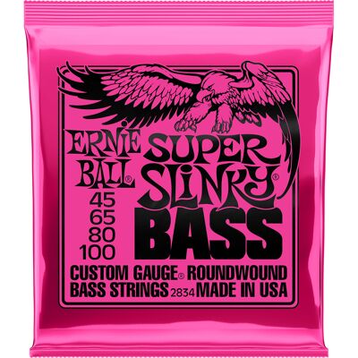 Ernie Ball 2834 Super Slinky bas-strenge Ernie Ball 2834 Super Slinky bas-strenge