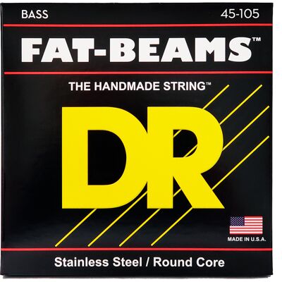 DR Strings FB-45 Fat-Beam bas-strenge, 045-105 DR Strings FB-45 Fat-Beam bas-strenge, 045-105