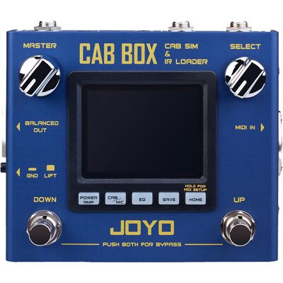 Joyo R-08 Cab Box - Guitar-effekt-pedal Joyo R-08 Cab Box - Guitar-effekt-pedal