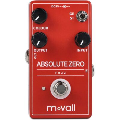 Movall MP-103 Absolute Zero Fuzz guitar-effekt-pedal Movall MP-103 Absolute Zero Fuzz guitar-effekt-pedal