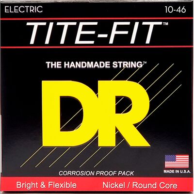 DR Strings MT-10 Tite-fit el-guitar-strenge, 010-046 DR Strings MT-10 Tite-fit el-guitar-strenge, 010-046