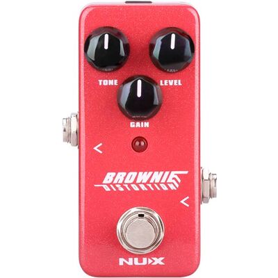 Nux NDS-2 Brownie guitar-effekt-pedal Nux NDS-2 Brownie guitar-effekt-pedal