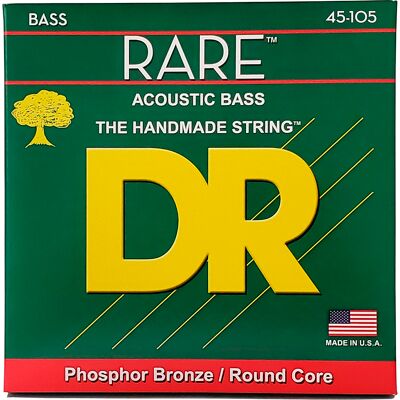 DR Strings RPB-45 Rare Acoustic akustisk-basstrenge, 045-105 DR Strings RPB-45 Rare Acoustic akustisk-basstrenge, 045-105