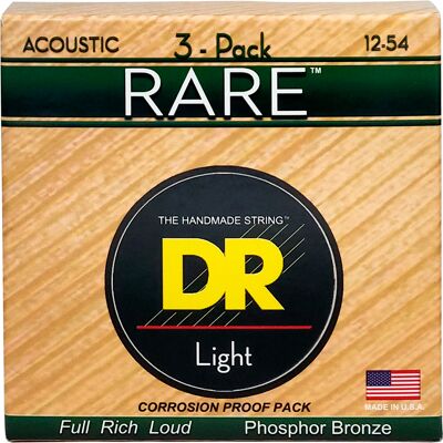 Dr Strings RPM12-3 Pack western-strenge, 012-054 (3 pack) Dr Strings RPM12-3 Pack western-strenge, 012-054 (3 pack)