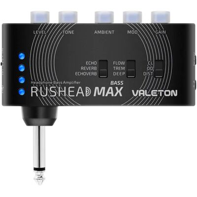 Valeton RH-101 Rushead Max Bass Hovedtelefonforstærker Valeton RH-101 Rushead Max Bass Hovedtelefonforstærker