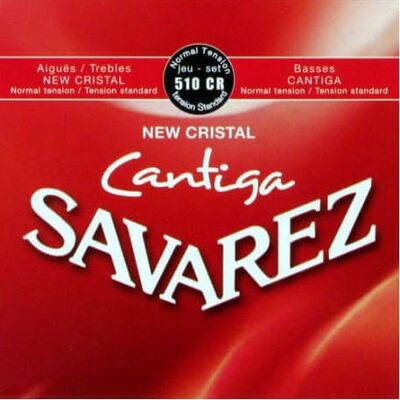 Savarez 510CR New Corum spansk guitar-strenge, rød Savarez 510CR New Corum spansk guitar-strenge, rød