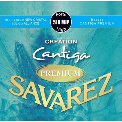 Savarez 510MJP Creation Cantiga spansk guitar-strenge, blå Savarez 510MJP Creation Cantiga spansk guitar-strenge, blå