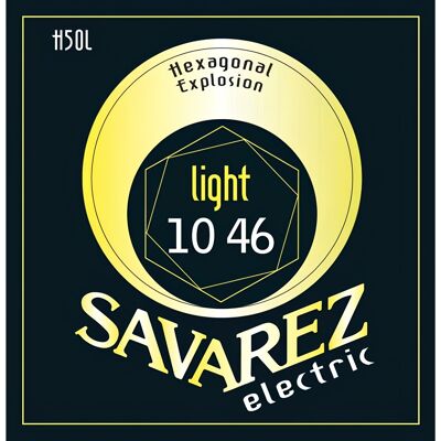 Savarez H50L Hexagonal Explosion el-guitar-strenge, 010-046 Savarez H50L Hexagonal Explosion el-guitar-strenge, 010-046