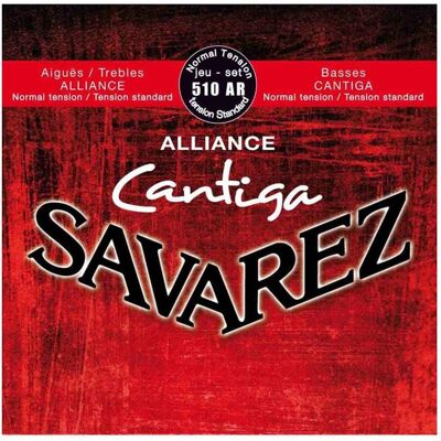Savarez 510AR Classic Cantiga spansk guitar-strenge, rød Savarez 510AR Classic Cantiga spansk guitar-strenge, rød