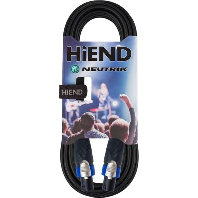 HiEnd with Neutrik speakon-til-speakon-kabel 5 meter HiEnd with Neutrik speakon-til-speakon-kabel 5 meter