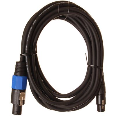HiEnd speakon-til-XLR-kabel 5 meter HiEnd speakon-til-XLR-kabel 5 meter