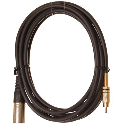 HiEnd phono-til-XLR-kabel 3 meter HiEnd phono-til-XLR-kabel 3 meter