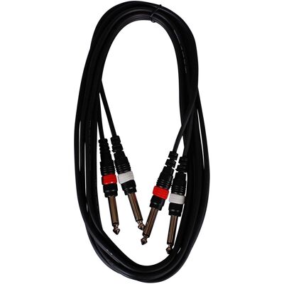 HiEnd 2 x jack til 2 x jack kabel 3 meter HiEnd 2 x jack til 2 x jack kabel 3 meter