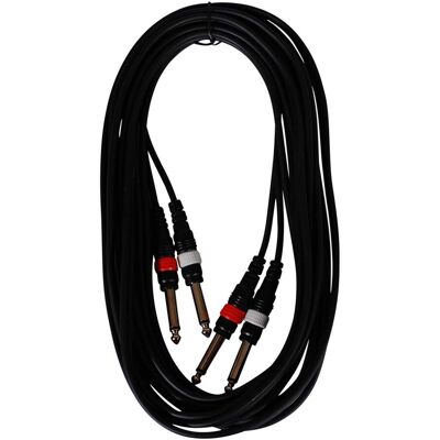 HiEnd 2 x jack til 2 x jack kabel 6 meter HiEnd 2 x jack til 2 x jack kabel 6 meter