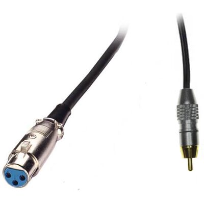 HiEnd XLR(hun)-til-phono kabel 3 meter HiEnd XLR(hun)-til-phono kabel 3 meter